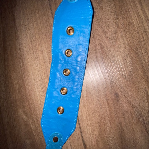 Stunning Large Emilio Pucci Turquoise Blue Suede Fringe Handbag - Picture 13 of 16